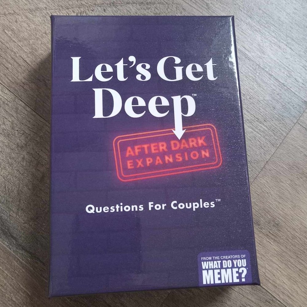 WHAT DO YOU MEME? Let's Get Deep: After Dark Expansion Pack for Couples - New